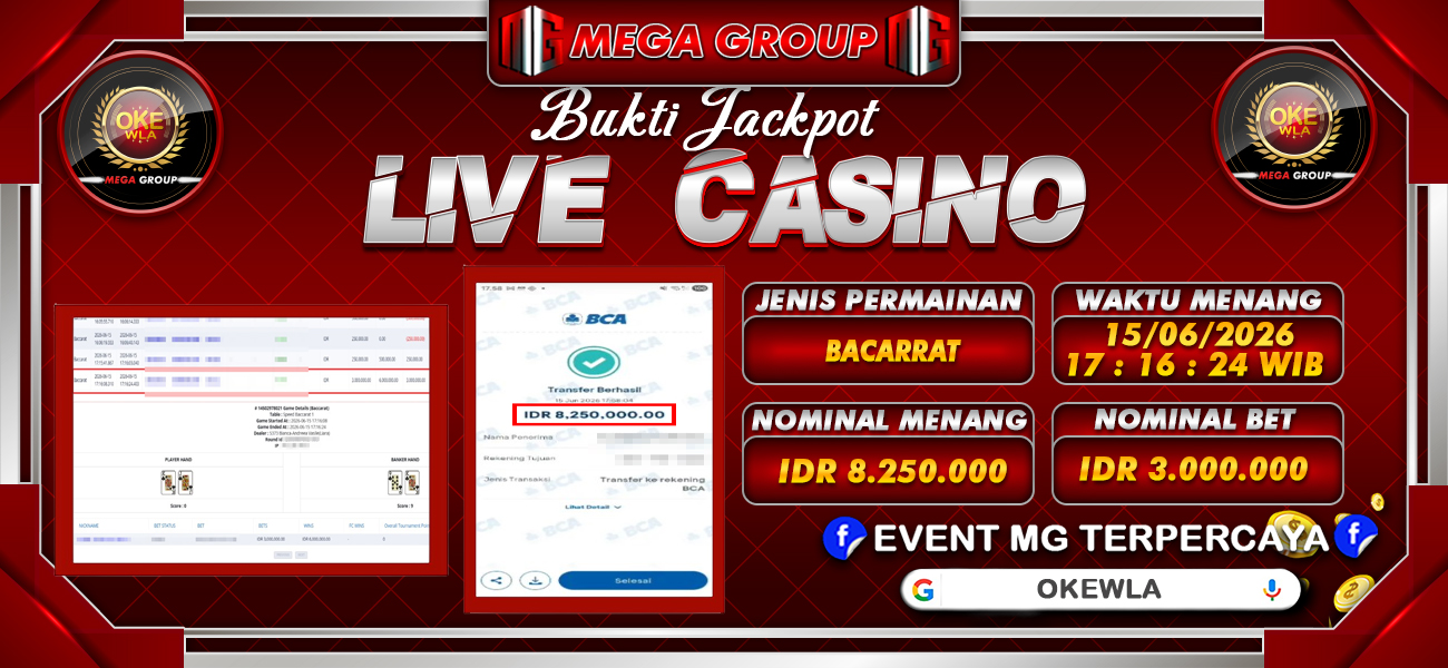 Bukti JP situs Okewla hari Selasa, 16 Juni 2026